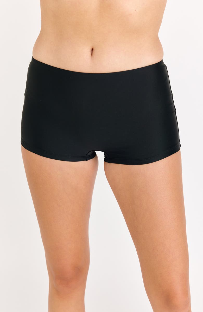 Calypsa Boyshorts, Main, color, Black