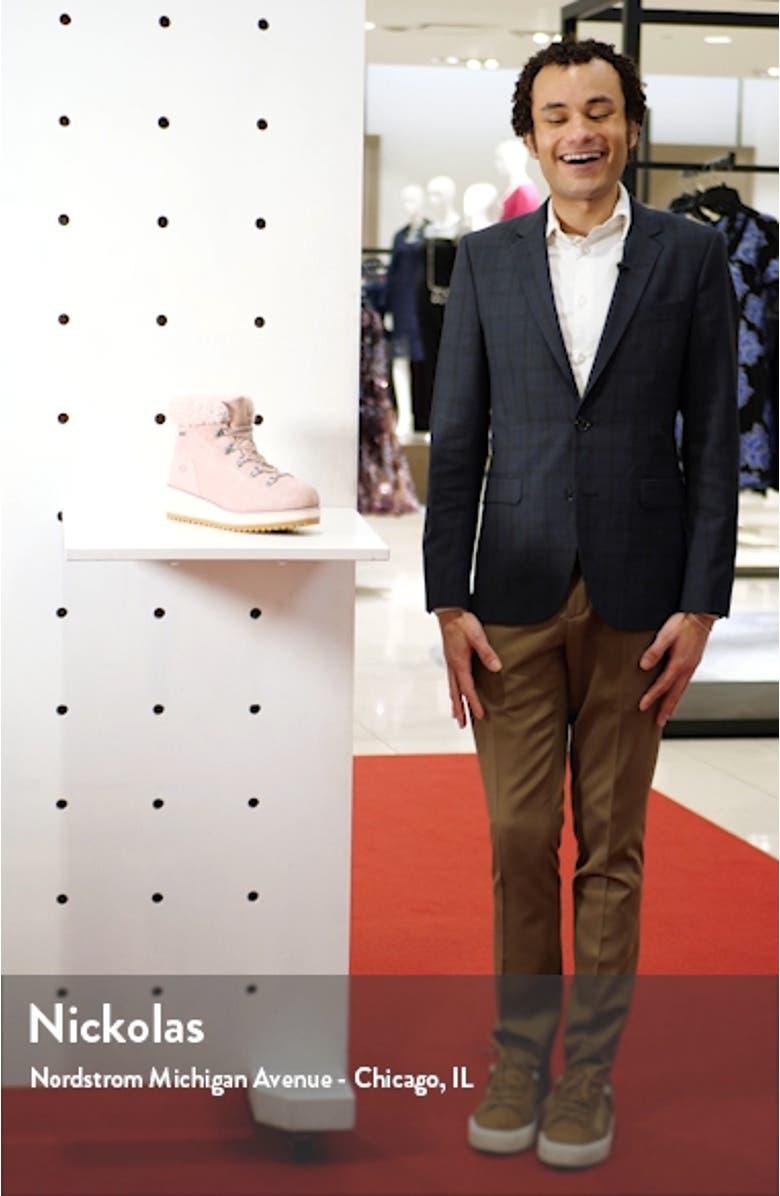 Birch Genuine Shearling Waterproof Winter Boot, sales video thumbnail