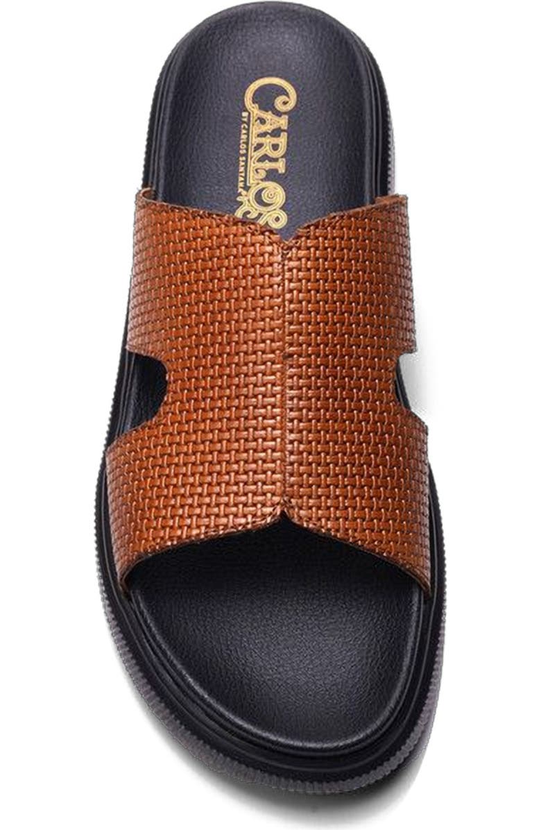 CARLOS SANTANA Cosmic Slide, Alternate, color, Tan Leather