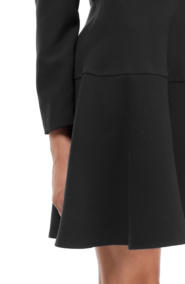 Gal Meets Glam Collection Celeste Long Sleeve Fit & Flare Dress, Alternate, color,