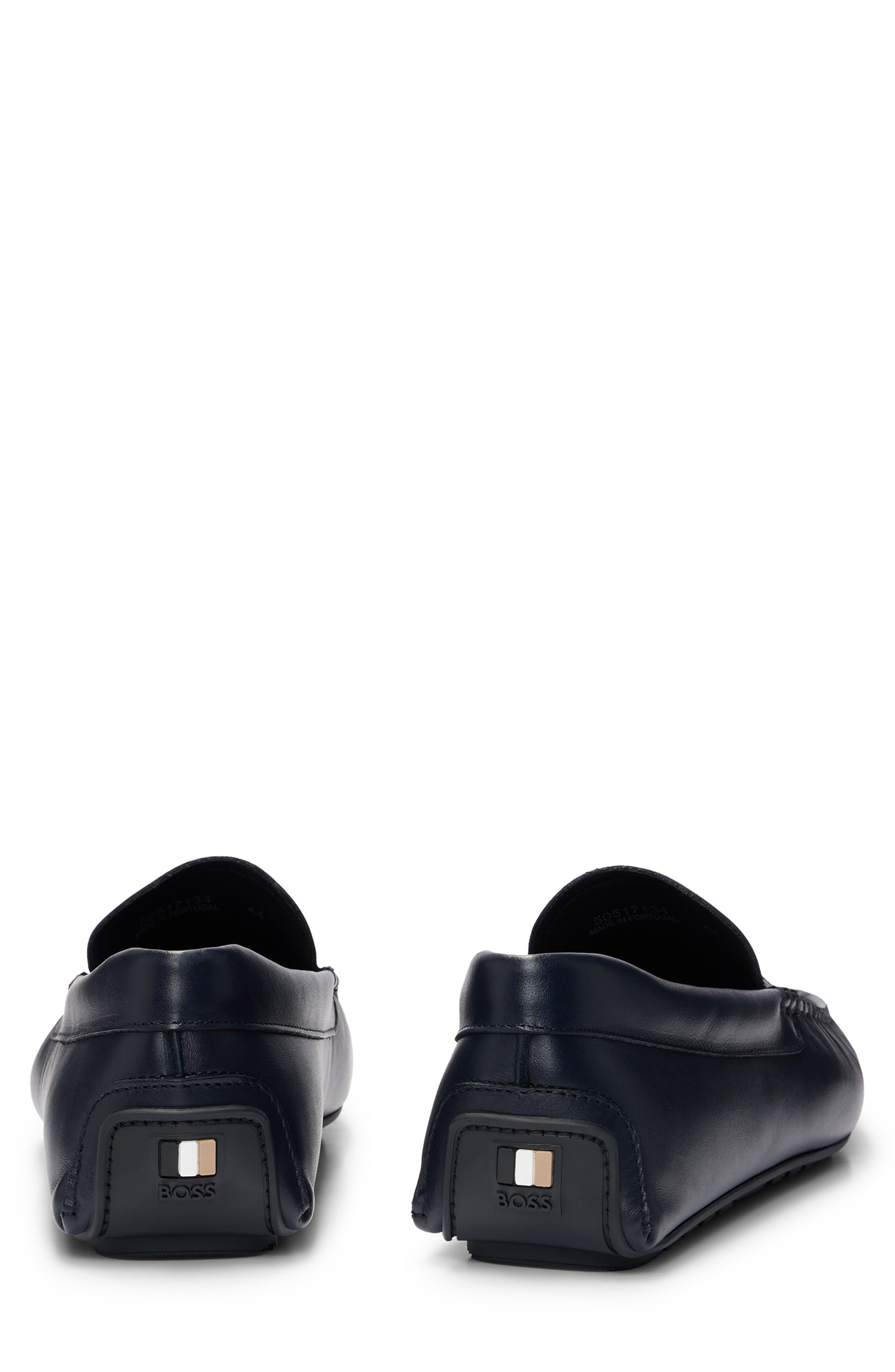 Noel Driving Shoe, Alternate, color, DARK BLUE
