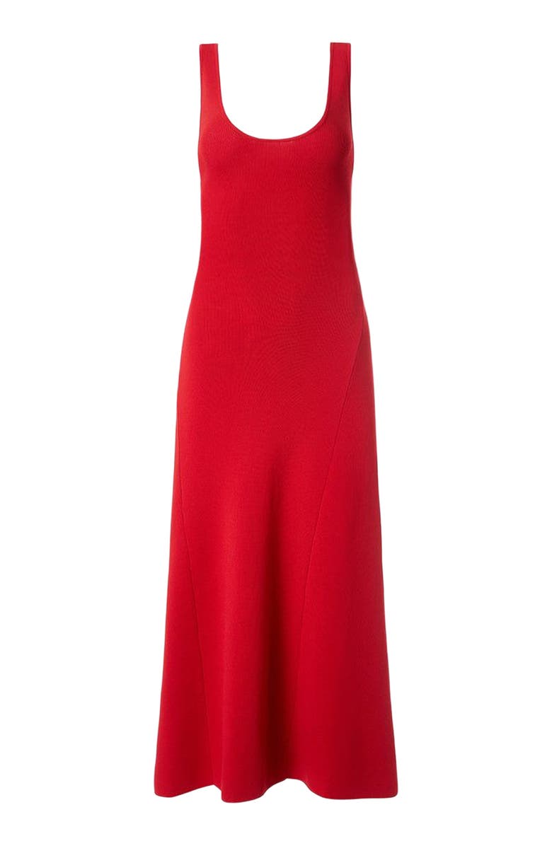 WeWoreWhat Scoop Neck Midi Dress, Alternate, color, Red