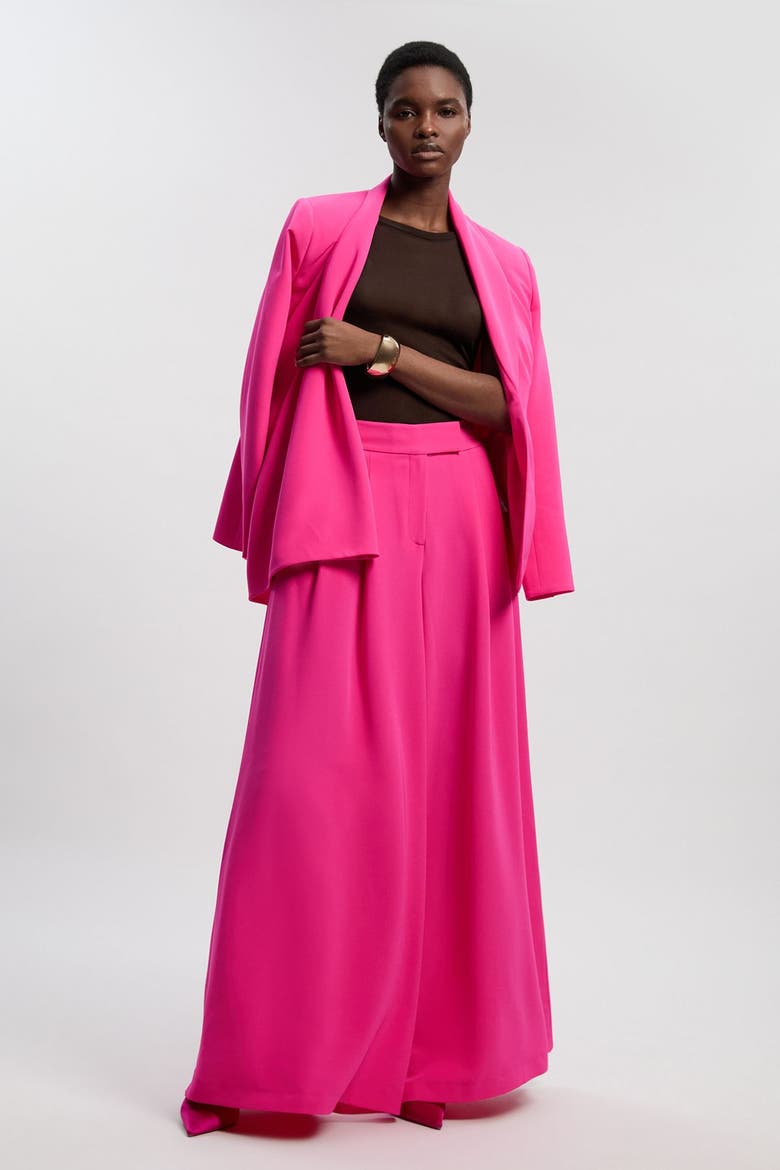 Wide Leg Trouser, Alternate, color, Pink