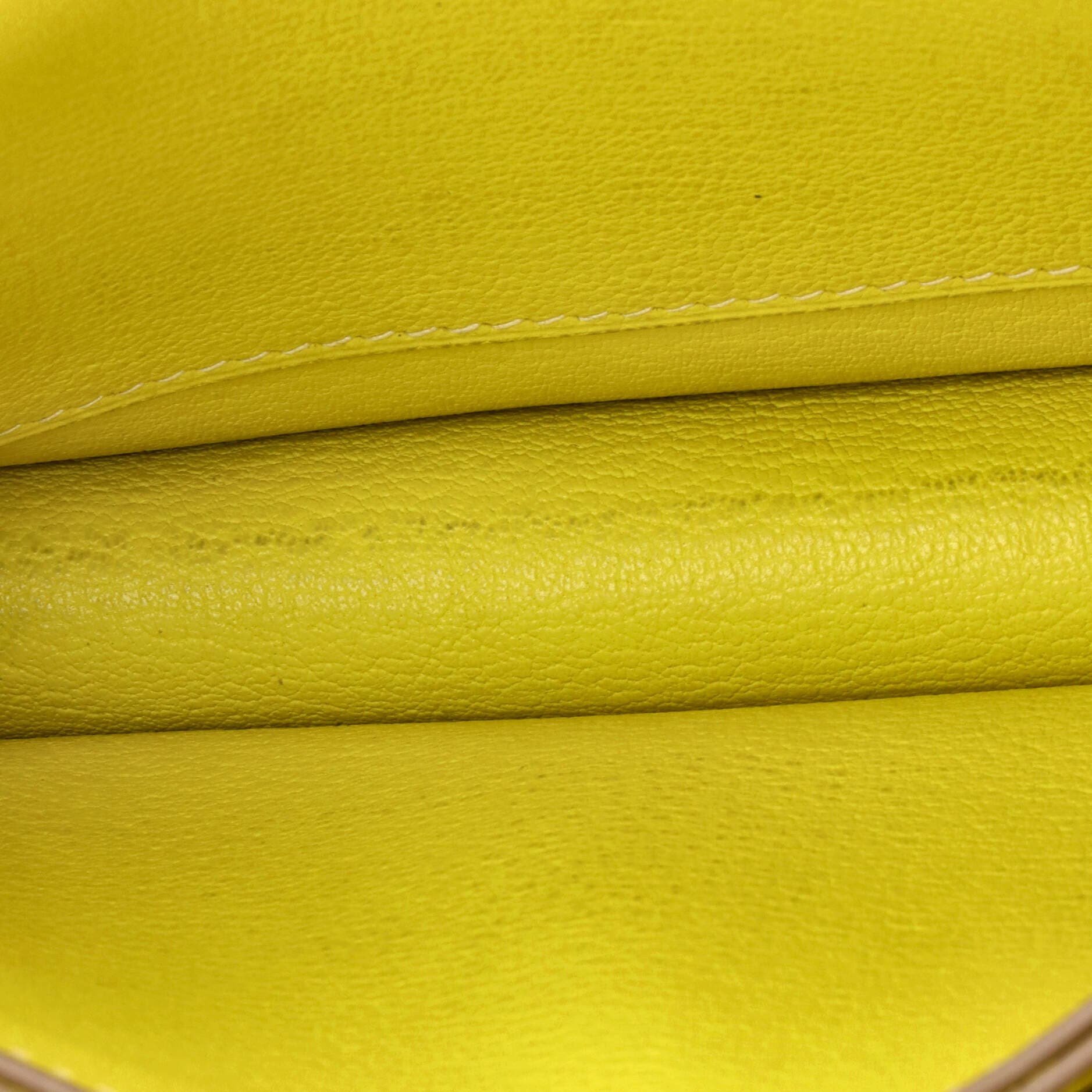 Pre-Owned Hermes Roulis Bag Evercolor 23, Alternate, color, Lime