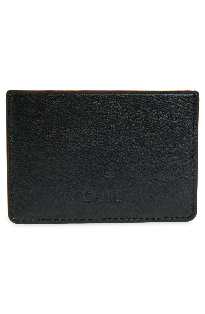 Ganni Bou Animal Card Holder, Alternate, color, 