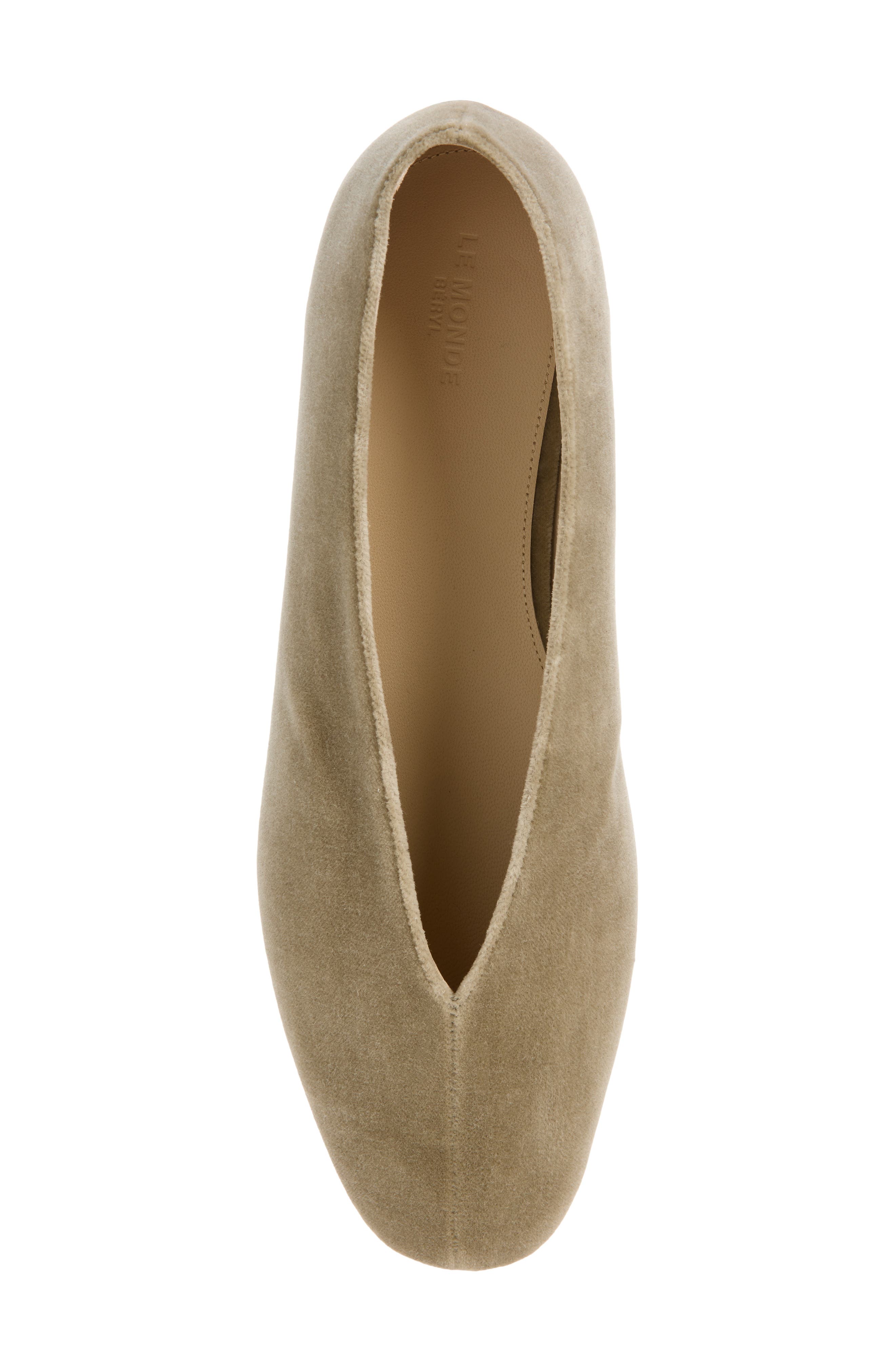 Olympia Velveteen Slipper, Alternate, color, ASH
