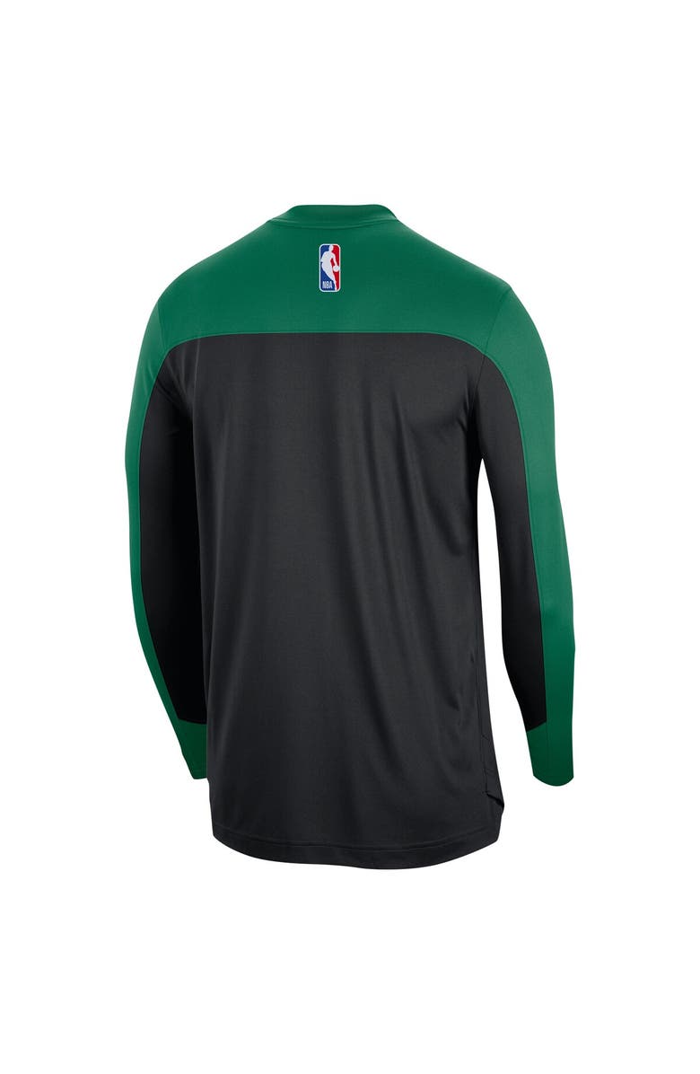 Nike Men's Nike Black Boston Celtics 2024/25 Authentic Pre-Game Legend Long Sleeve Shooting Shirt, Alternate, color,