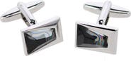 Trafalgar Reginal Rectangular Dapper Stone Cufflinks