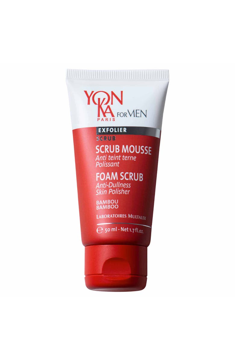 Yon-Ka Paris Men's Foaming Scrub Cleanser 1.7oz, Main, color, NO COLOR
