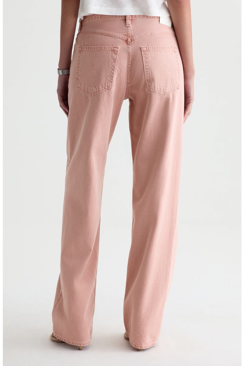 Billie High Waist Straight Leg Jeans, Alternate, color, SULFUR SPARKLING ROSE