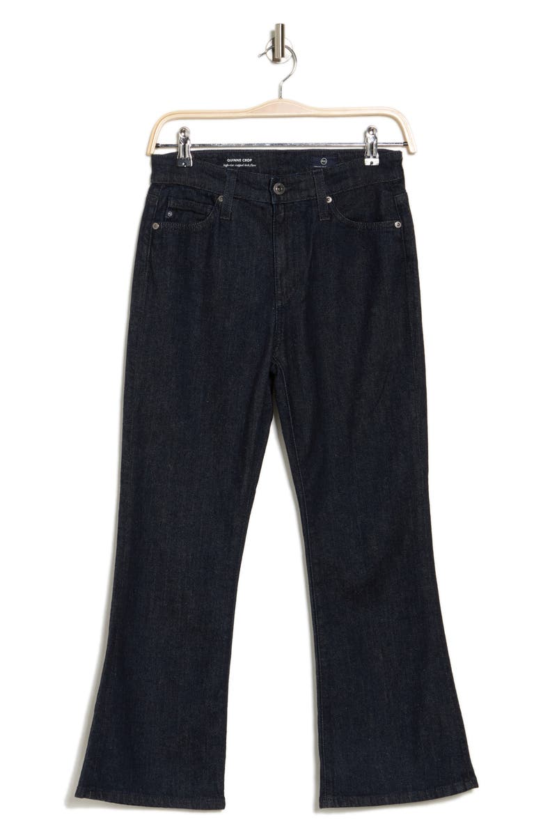 AG Quinne Crop Flare Jeans, Alternate, color, Kingsbury