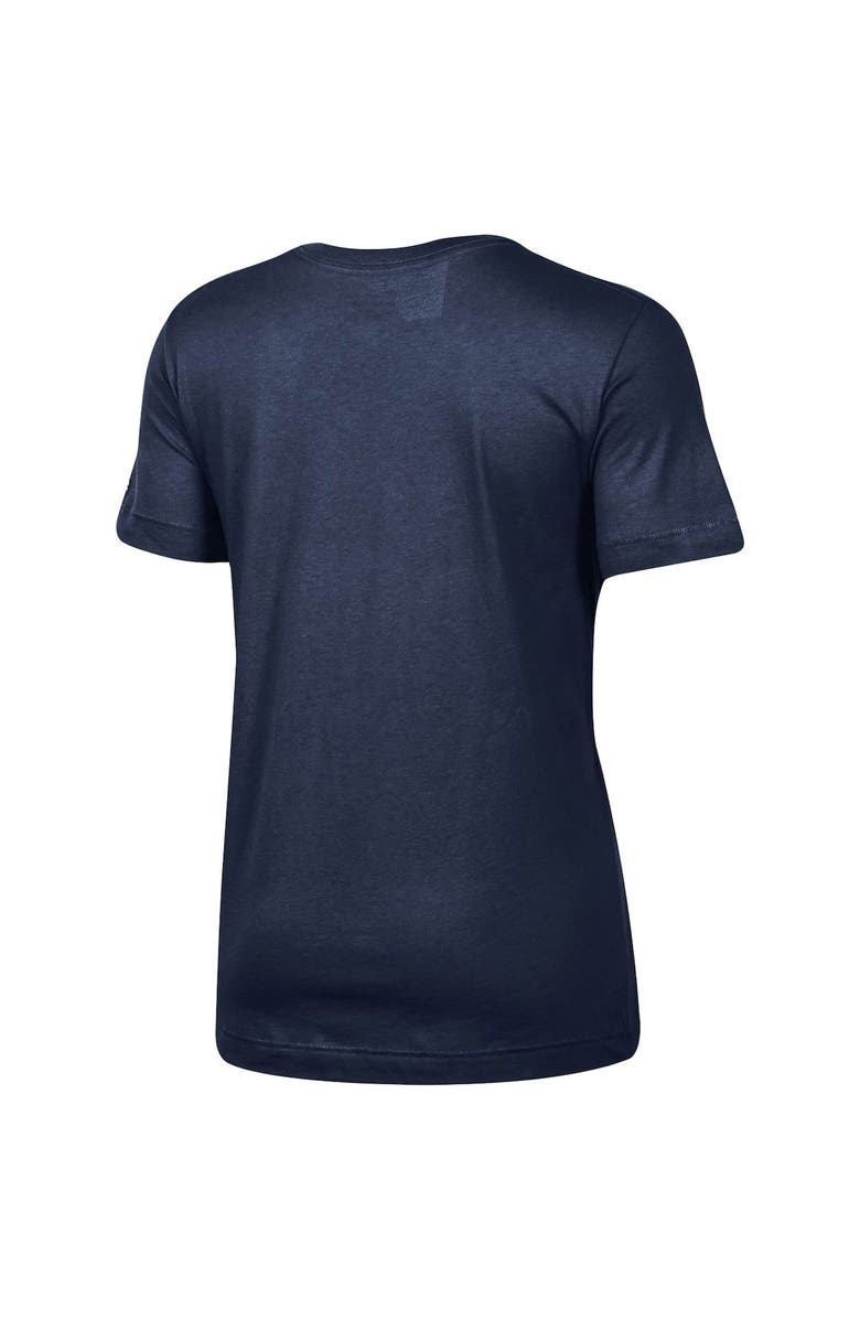 Champion Women's Champion Navy Michigan Wolverines Basketball V-Neck T-Shirt, Alternate, color, Navy