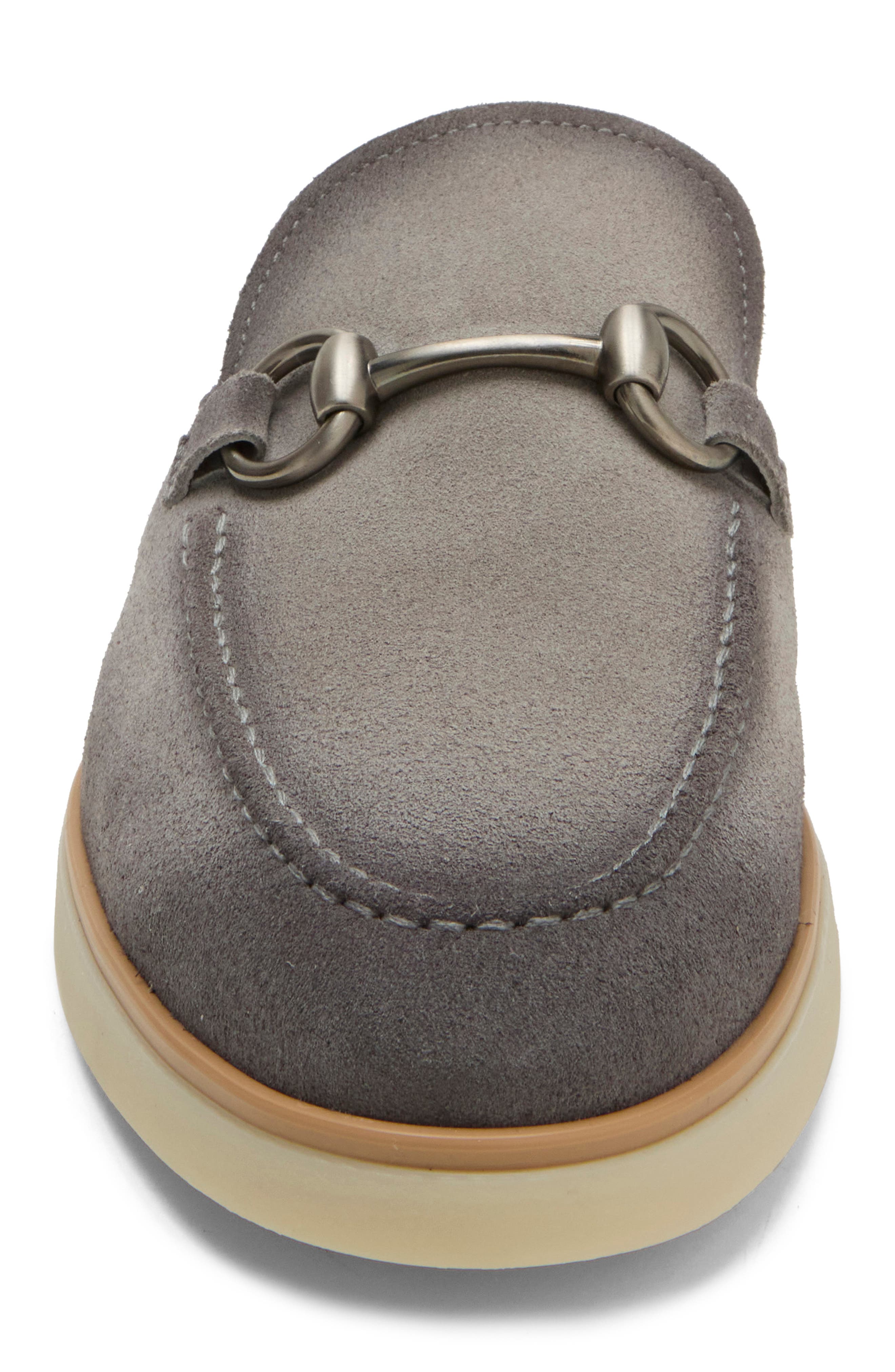 Lalo Bit Mule, Alternate, color, METAL SUEDE