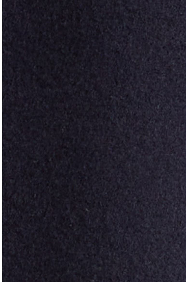 Kent Paddock Brushed Wool Topcoat, Alternate, color, NAVY