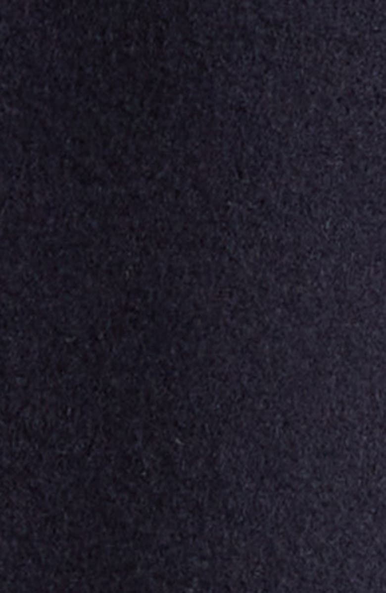 Ralph Lauren Purple Label Kent Paddock Brushed Wool Topcoat, Alternate, color, Navy