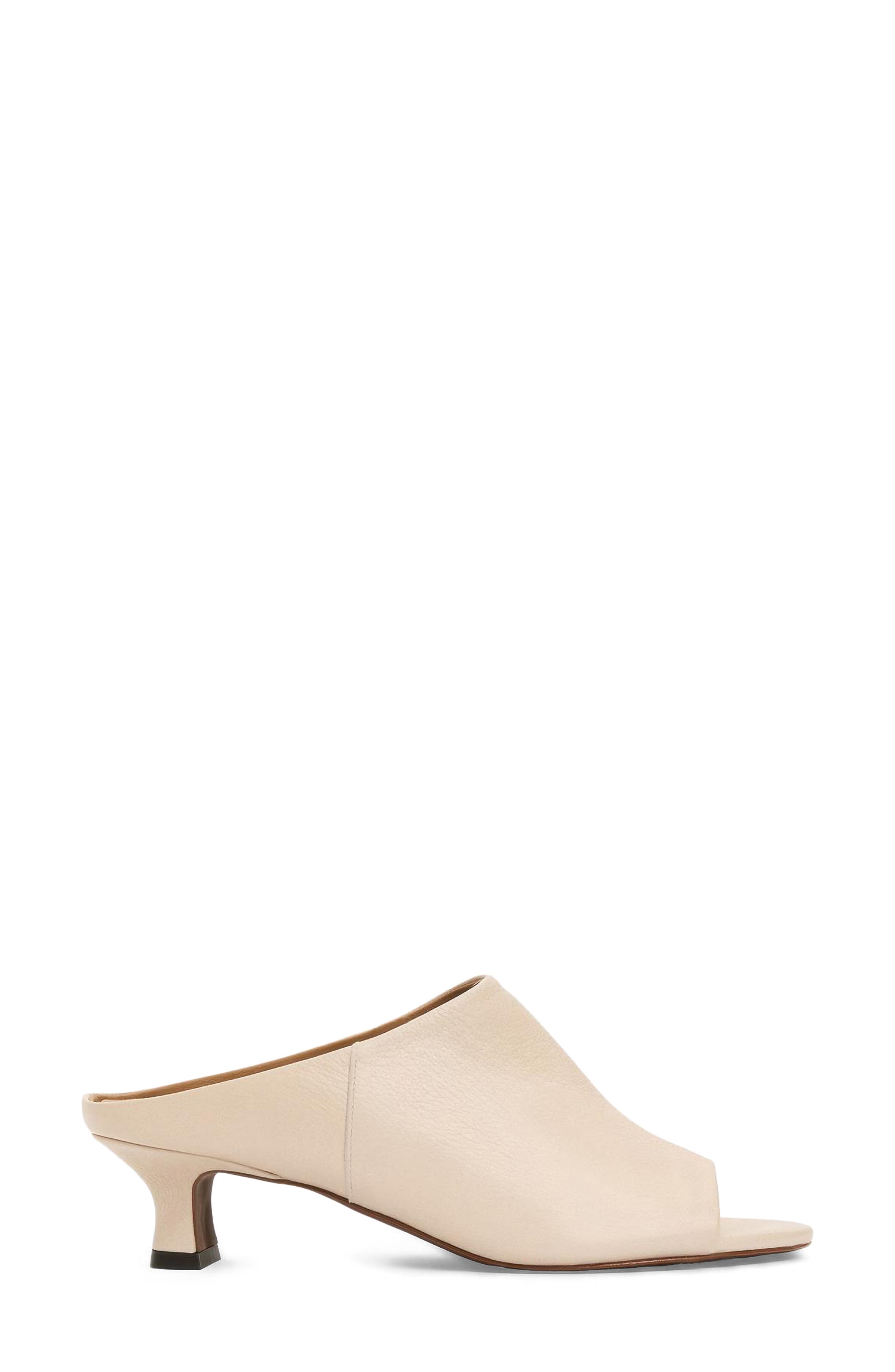 Krava Weatherproof Kitten Heel Sandal, Alternate, color, SAND PEBBLE LEATHER
