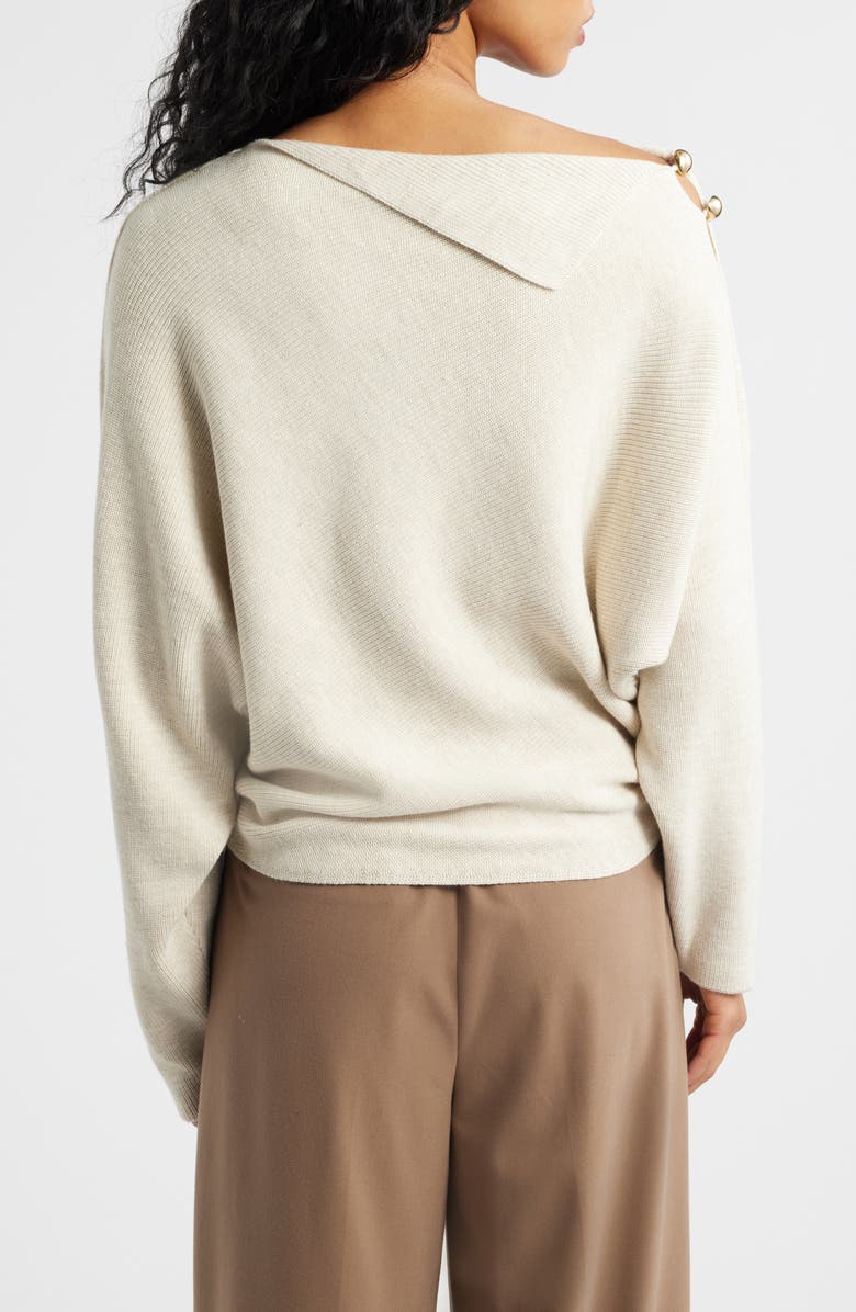 MANGO Twister Sweater, Alternate, color, Beige