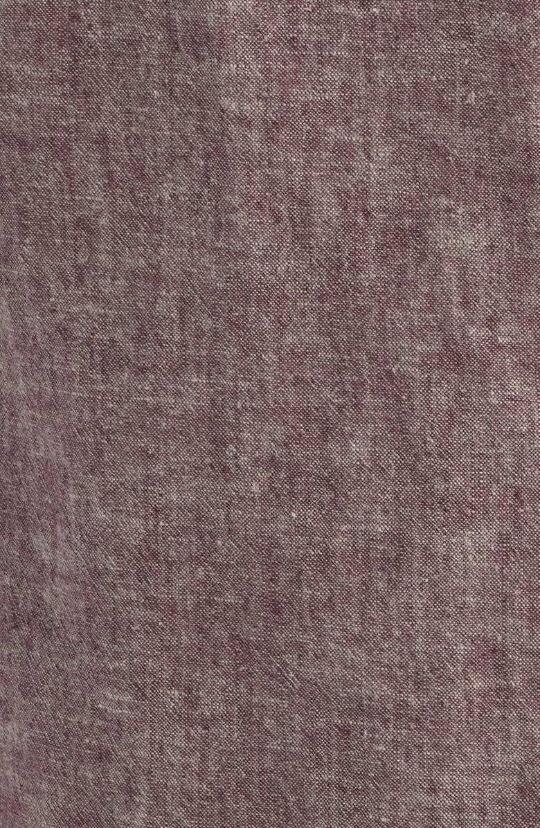 AG Miller CPO Linen & Cotton Button-Up Shirt, Alternate, color, Sierra Currant