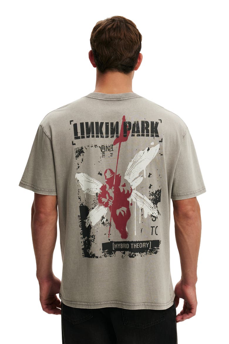 Men's Everyday Fit Music T-Shirt, Alternate, color, Lcn Cor Slate Stone  Linkin