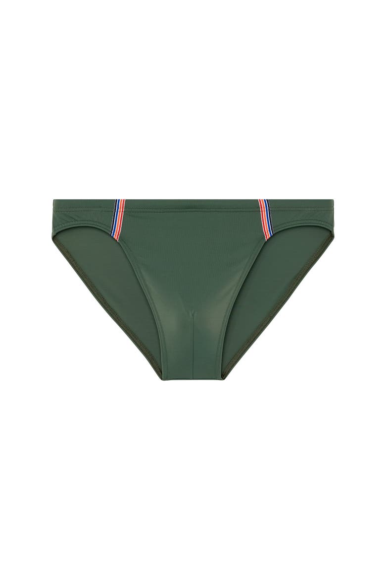 Nautical Cup Swim Micro Brief, Main, color, Khaki Green