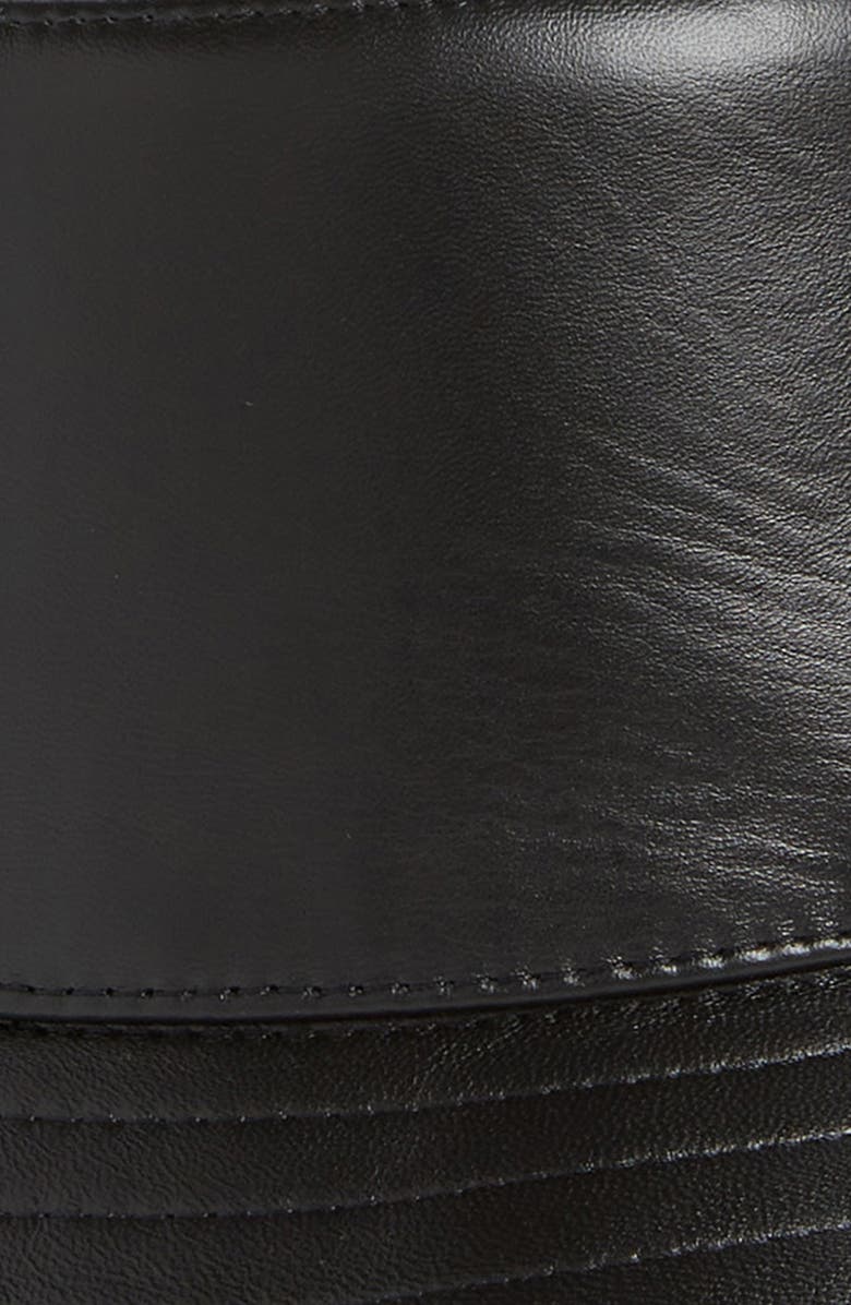 Givenchy Leather Bucket Hat with Horns, Alternate, color,
