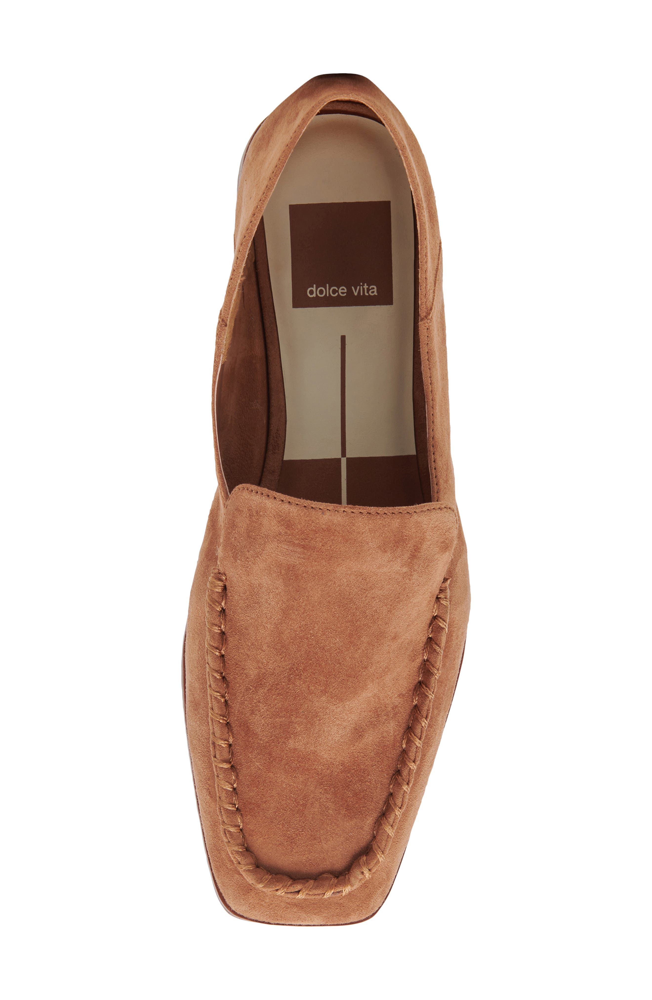 Beny Loafer, Alternate, color, BROWN SUEDE