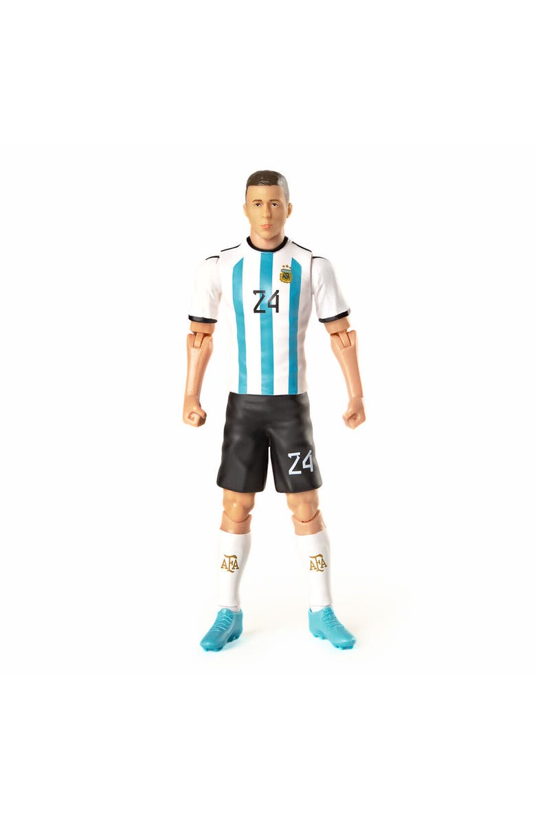 Banbo Toys SOCKERS Argentina AFA Enzo Fernandez 8" Collectible Soccer Action Figure, Alternate, color, Blue