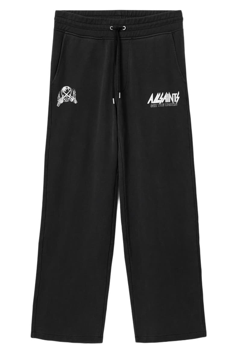 Chromium Cotton Sweatpants, Alternate, color, WASHED BLACK