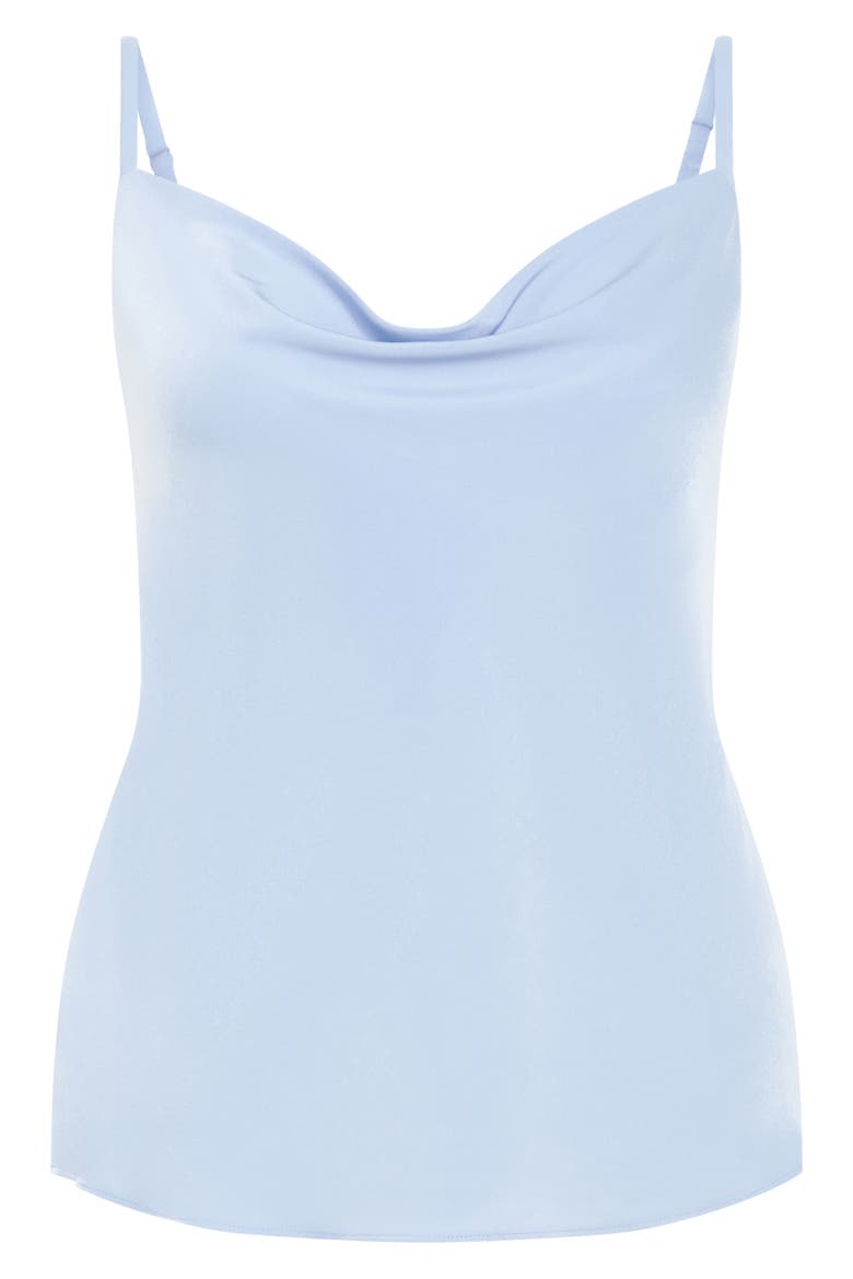 Cowl Neck Camisole, Alternate, color, SKY BLUE
