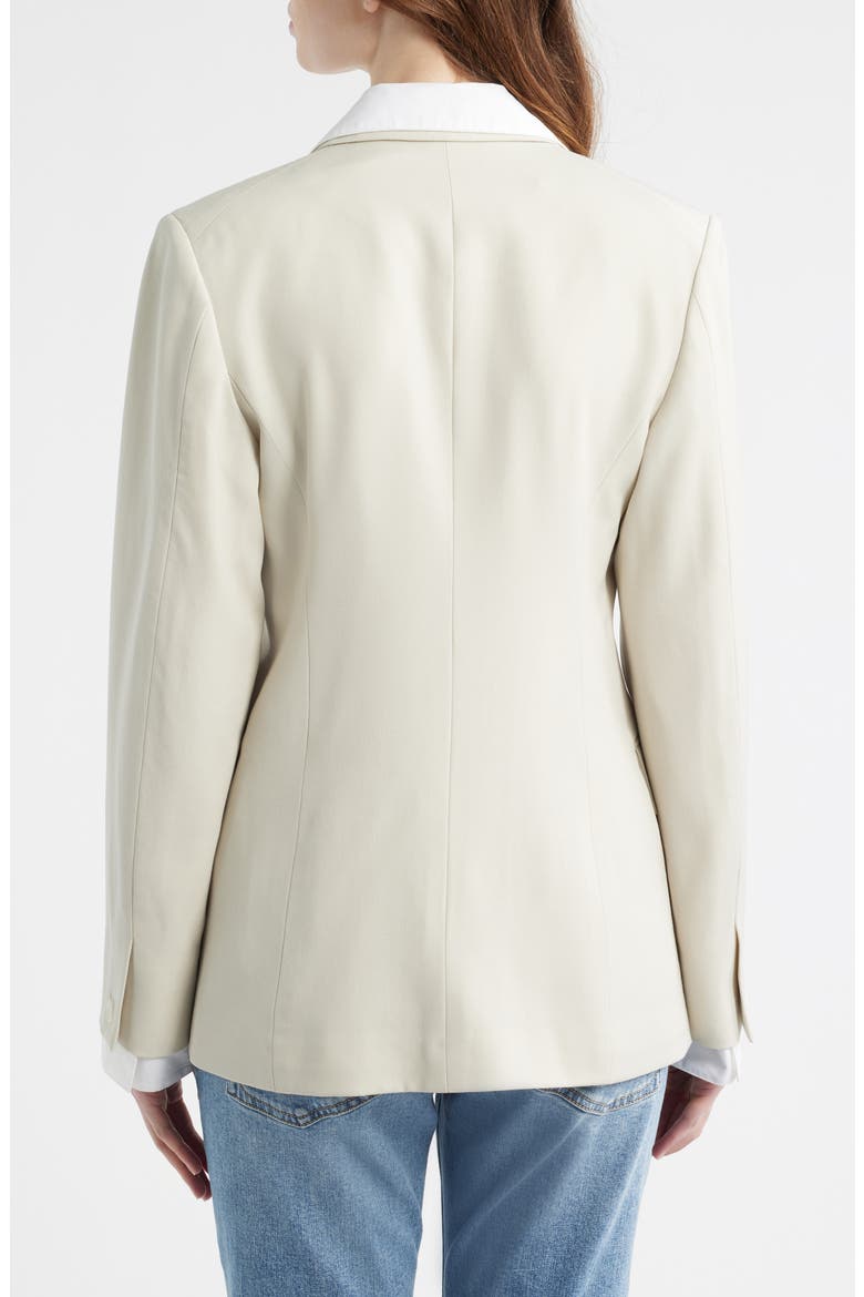 Layered Wool Blazer, Alternate, color, IVORY