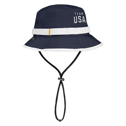 Men's Nike  Navy Team USA Apex Sideline On-Field Dri-FIT Boonie Bucket Hat