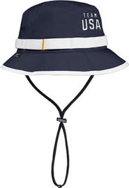 Nike Men's Nike Navy Team USA Apex Sideline On-Field Dri-FIT Boonie Bucket Hat