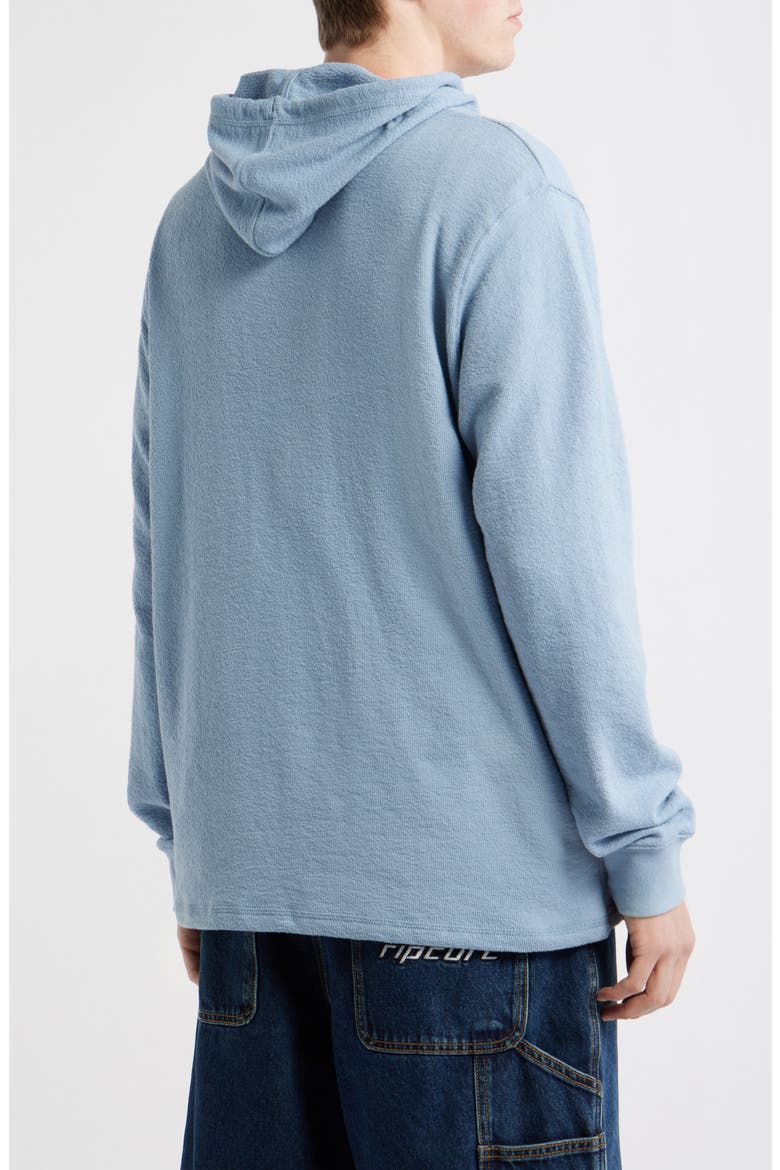 Pacific Rinse Hoodie, Alternate, color, FADED DENIM