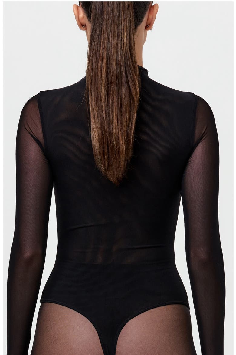 Sheer Stretch Mesh Bodysuit (Women) | Nordstrom