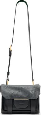 AllSaints Mini Ursa Leather Crossbody Bag