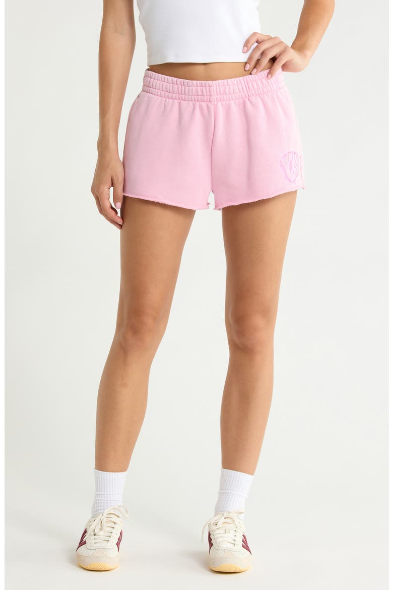 Seashell Shorts, Main, color, PINK