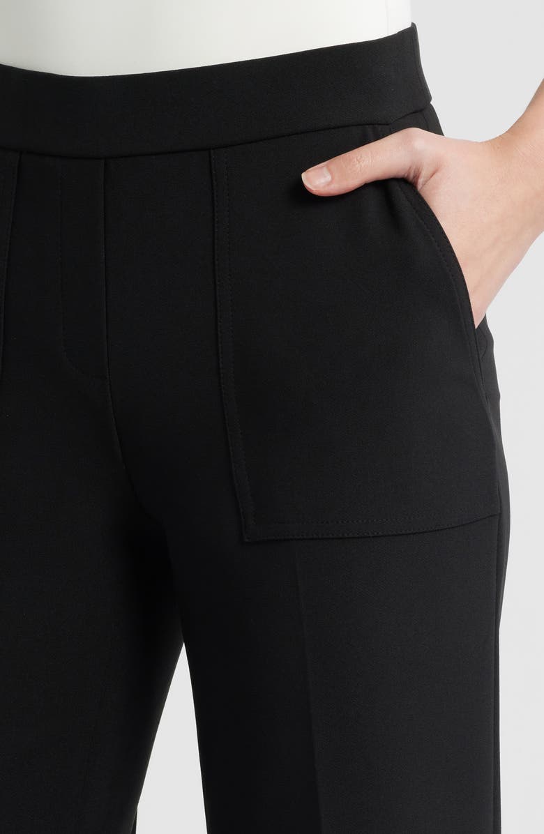 Anne Klein Pull-On Pants, Alternate, color, Anne Black