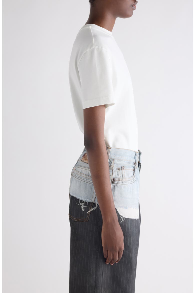 Gender Inclusive Cotton Crewneck T-Shirt, Alternate, color, ICE WHITE