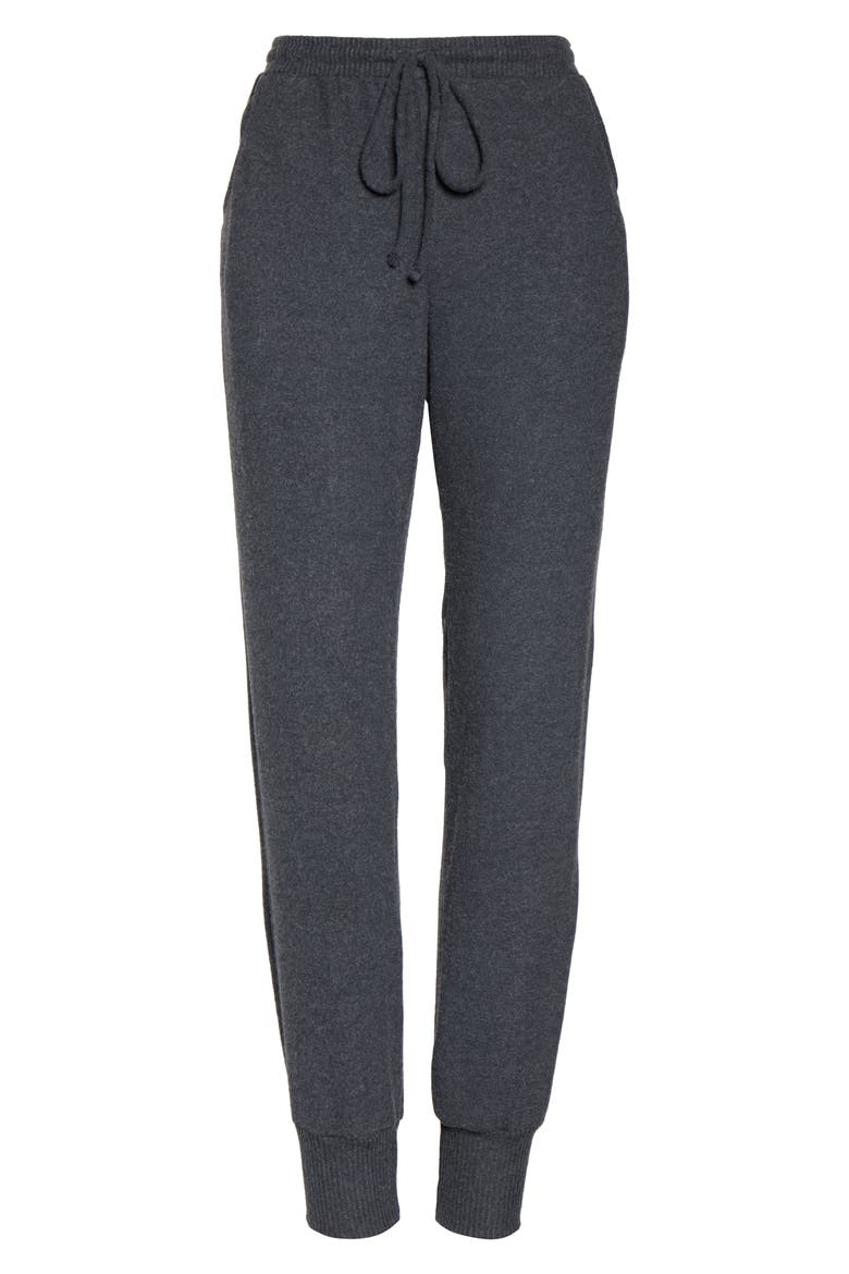 Cozy Time Runner Lounge Pants, Alternate, color, CHARCOAL HEATHER