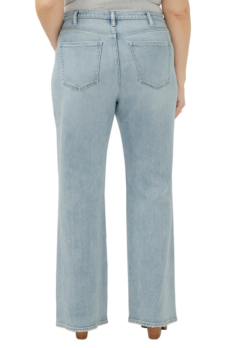 Silver Jeans Co. Highly Desirable Ripped Trouser Jeans, Alternate, color, 