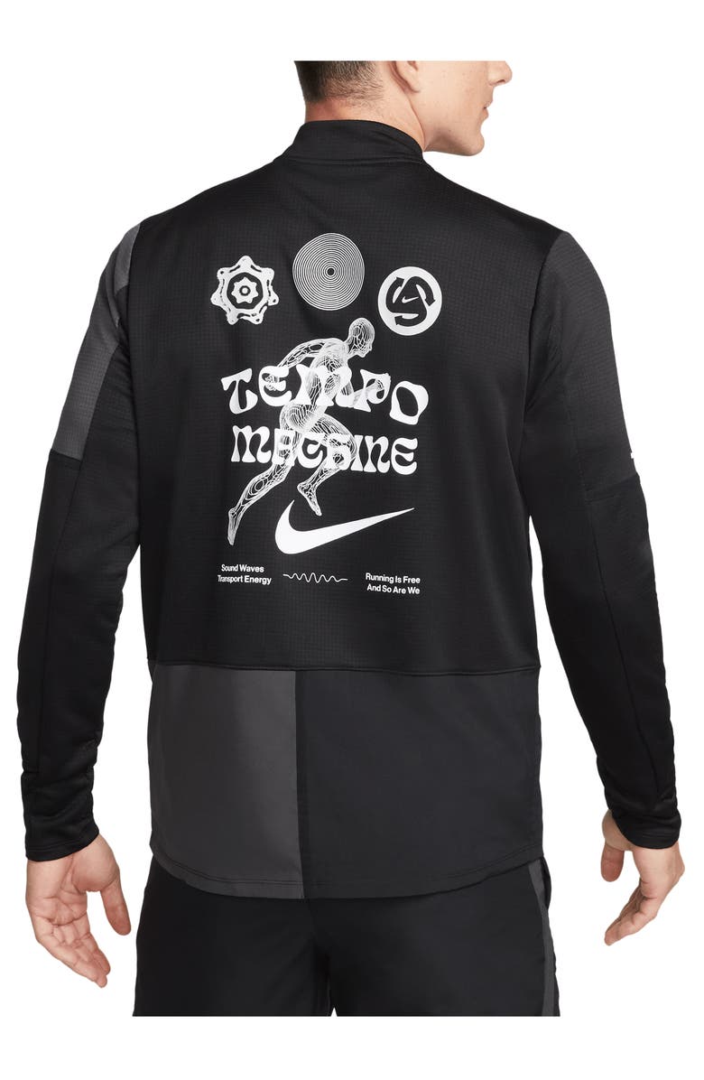 Nike Dri-FIT Wild Run Element Half-Zip Pullover, Alternate, color, 