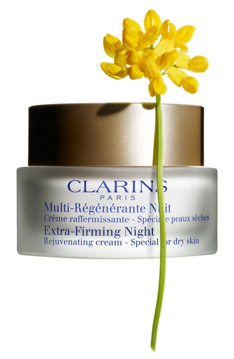 Clarins Extra-Firming Night Rejuvenating Cream for Dry Skin, Alternate, color,