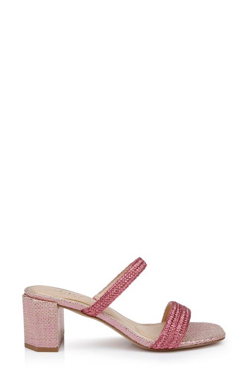 Jewel Badgley Mischka Heat Slide Sandal