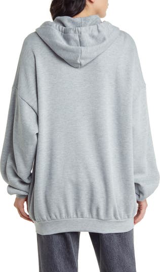 Theory - 美品　Theory ♡ D FLEX oversized zip hoodie WEEKDAY Oversized Graphic Zip Hoodie in Gothic Illusions