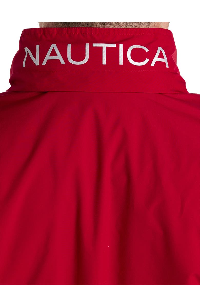 Nautica Big & Tall Anchor Bomber Jacket, Alternate, color, Nautica Red