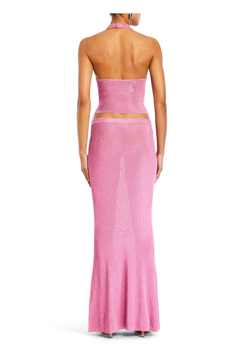 SER.O.YA Harmony Metallic Knit Maxi Skirt, Alternate, color, 