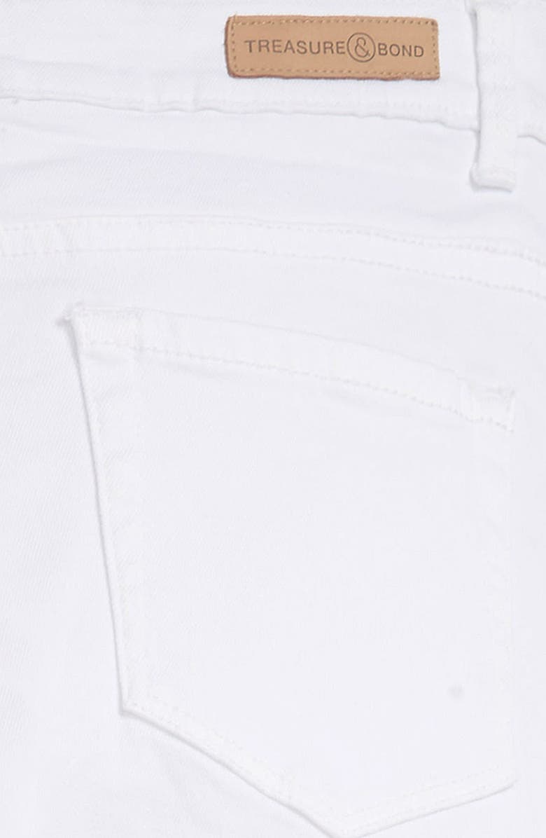 Treasure & Bond Treasure&Bond Crop Girlfriend Jeans, Alternate, color, 