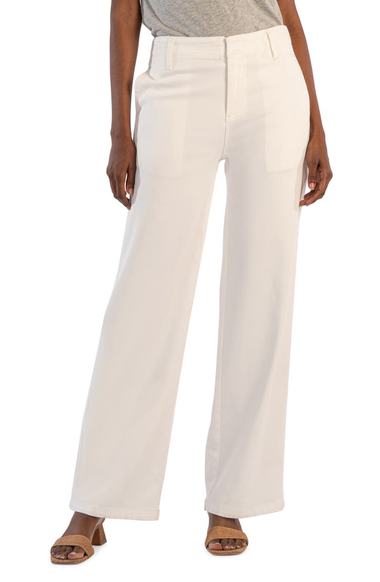 KUT from the Kloth Miller Cotton Blend Wide Leg Pants, Main, color,
