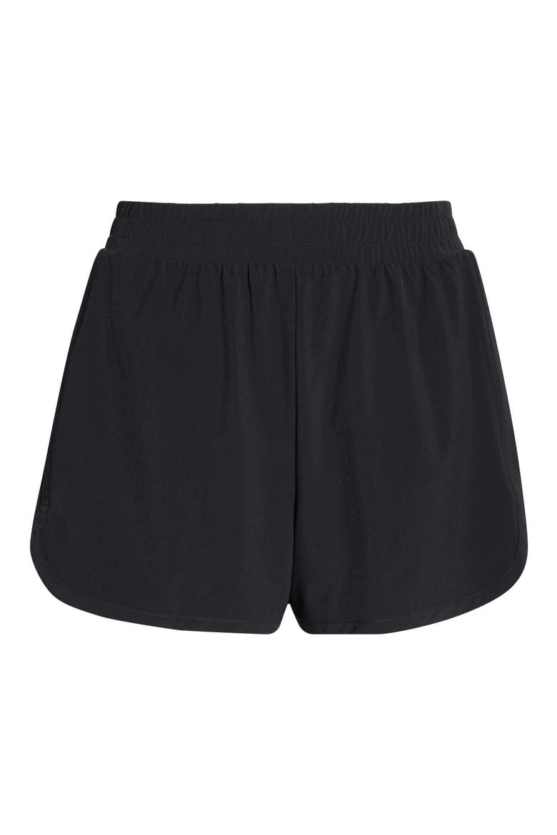 Go Retro Shorts, Alternate, color, TRUE BLACK