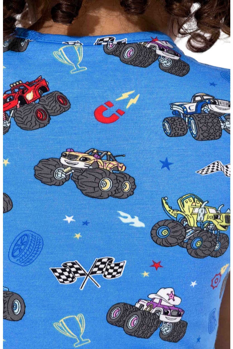 Blaze & Monster Kids 2-Piece Short Sleeve & Shorts Pajama Set, Alternate, color, Blaze and the Monster Machines
